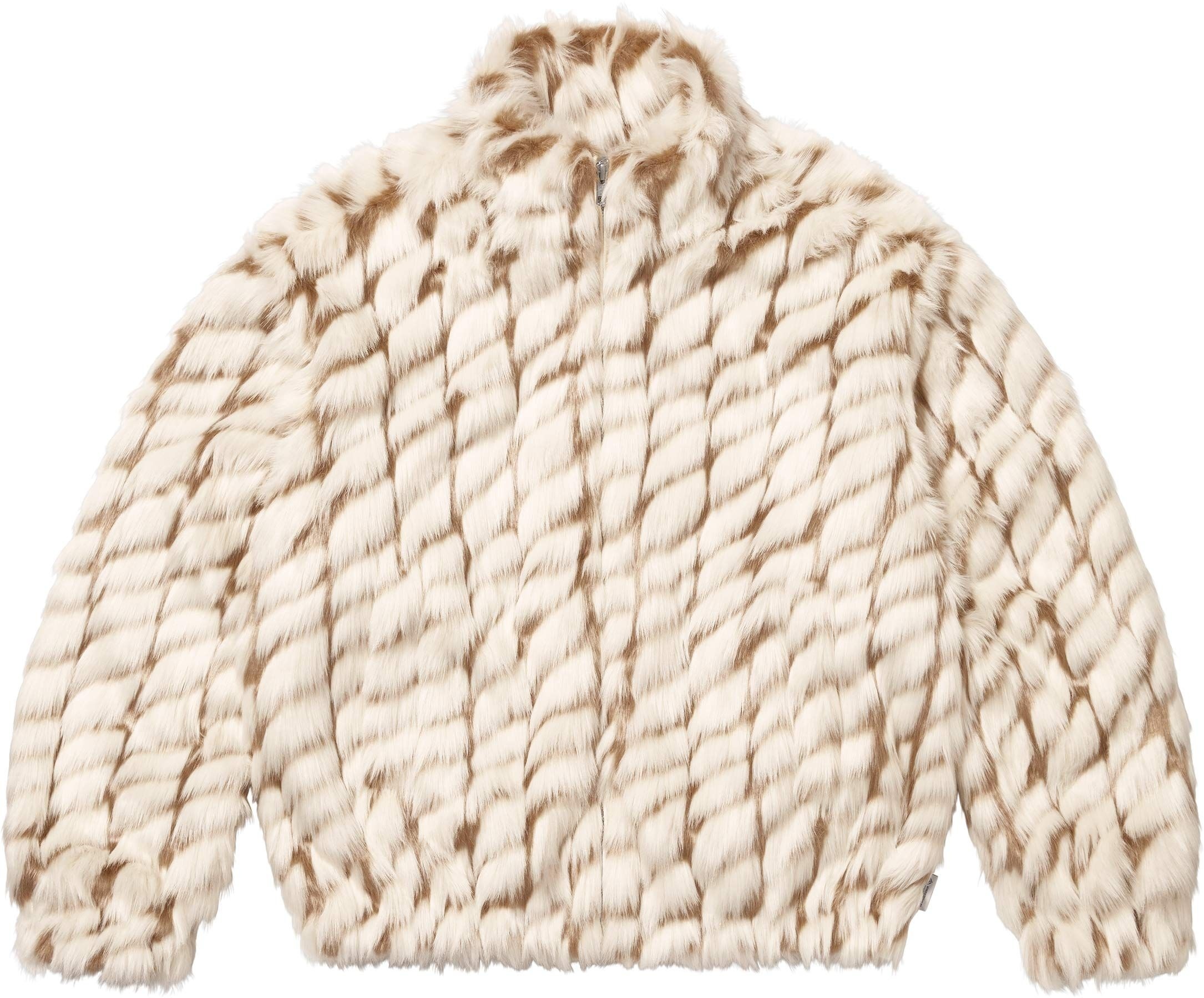 2-Tone WINDSTOPPER® Faux Fur Jacket view 16